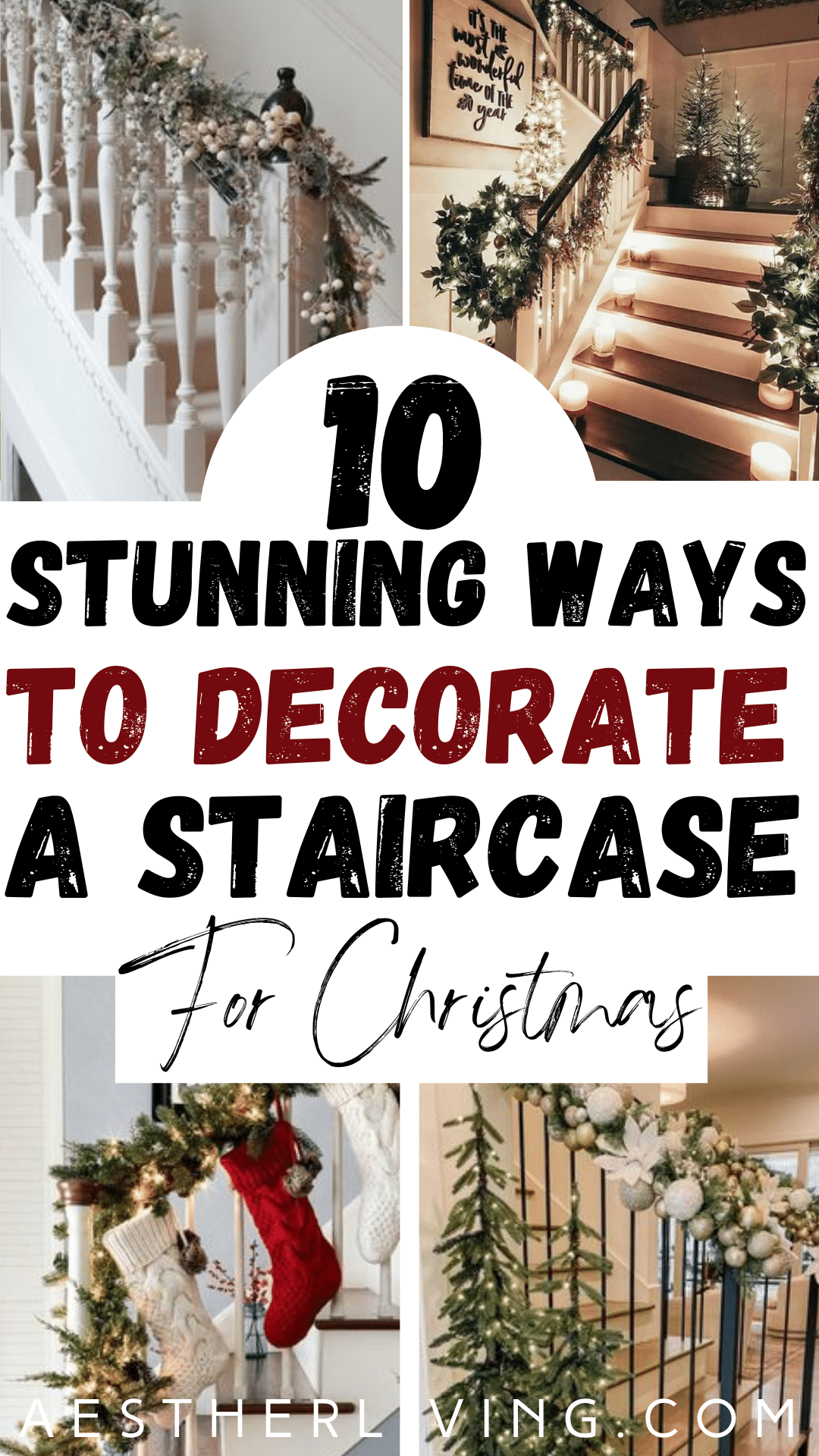 10 Stunning Ways To Decorate Your Staircase For Christmas Aesther Living 10-stunning-ways-to-decorate-your-staircase-for-christmas-aesther-living