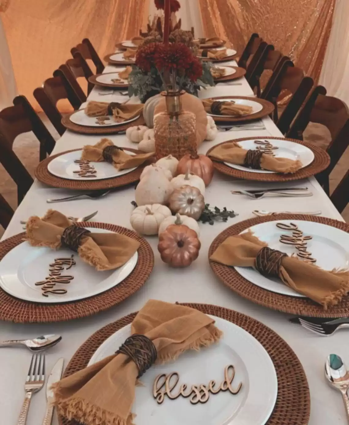 Thankful Grateful Blessed 1 Wood Table Plate Place Signs Just in Time for the Holidays Great Thanksgiving of Christmas Table Addition - Etsy Canada
