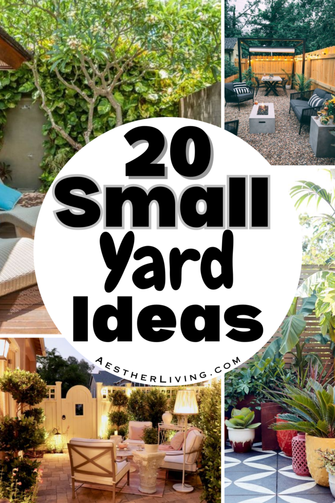 20 Beautiful Backyard Ideas for Small Spaces - Aesther Living