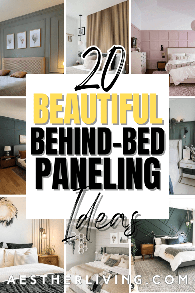 beautiful behind-bed paneling ideas