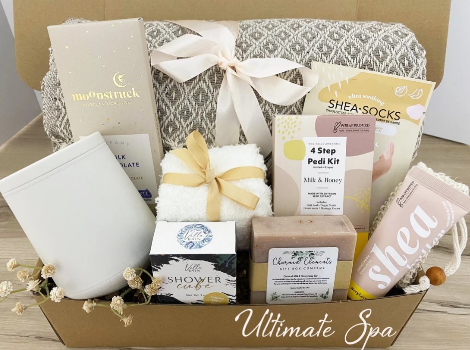 New Mom Spa Gift Box, New Mom Care Package, Self-Care Gift For New Mom, New Baby Gift, Mom Encouragement Gift, New Baby Gift Box, Baby Gift - Etsy