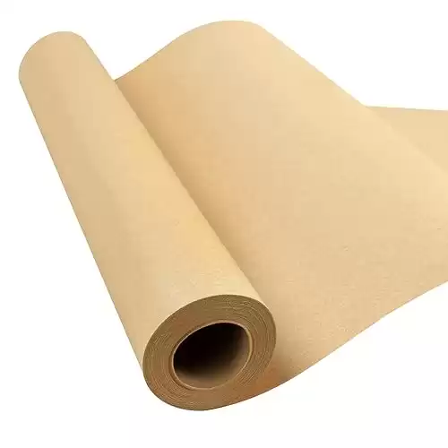 Brown Paper Roll 15"×400", Brown Wrapping Paper, Wrapping Paper, Craft Paper, Packing Paper for Moving, Packing, Gift Wrapping, Wall Art, Table Runner, Floor Covering