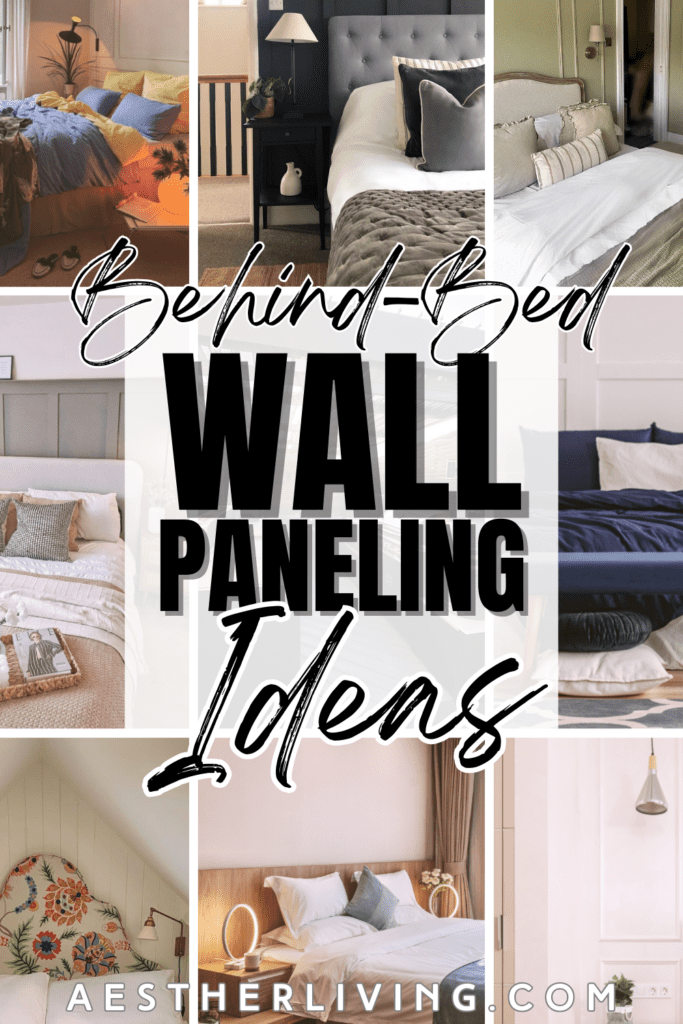 20 Beautiful Behind Bed Paneling Ideas (for a stunning transformation ...