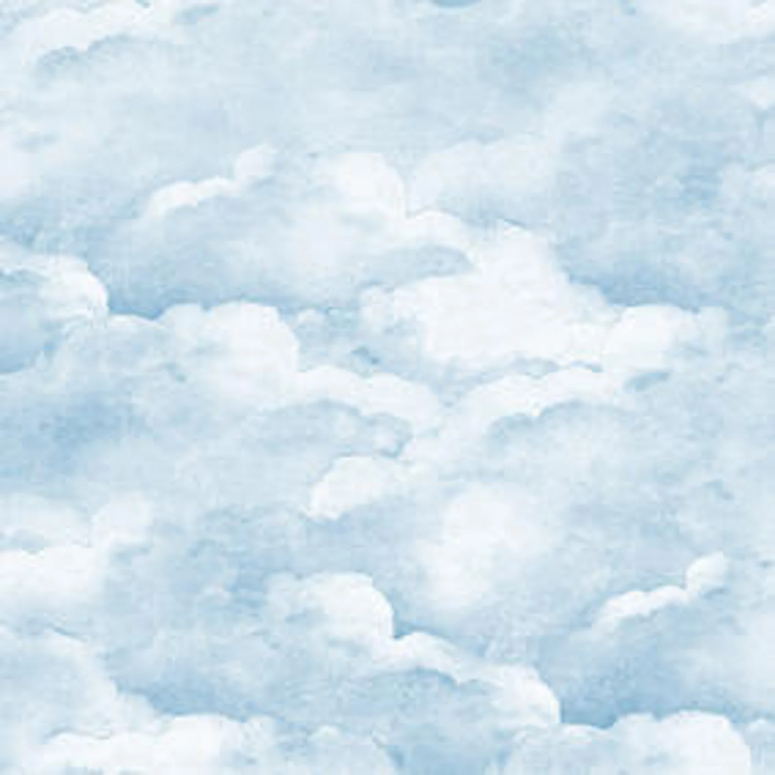 Smokey Blue Clouds Wallpaper - Etsy UK