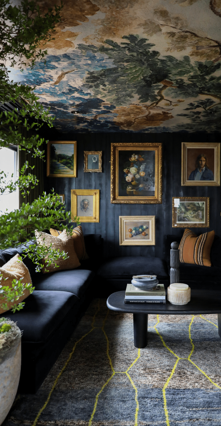 23 Stunning Ceiling Wallpaper Ideas for your Home - Aesther Living