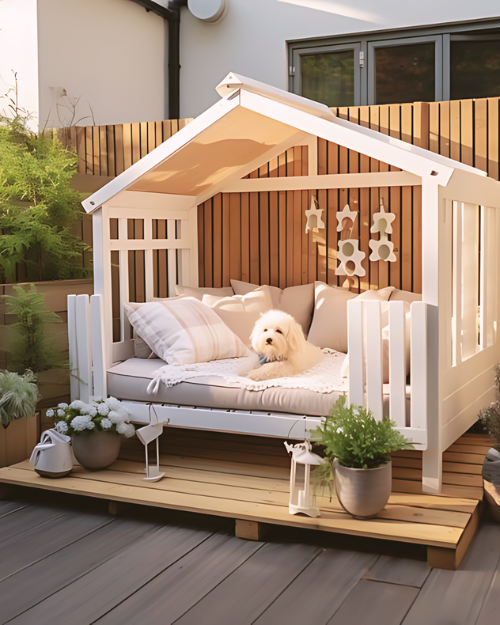 outdoor home for dogs