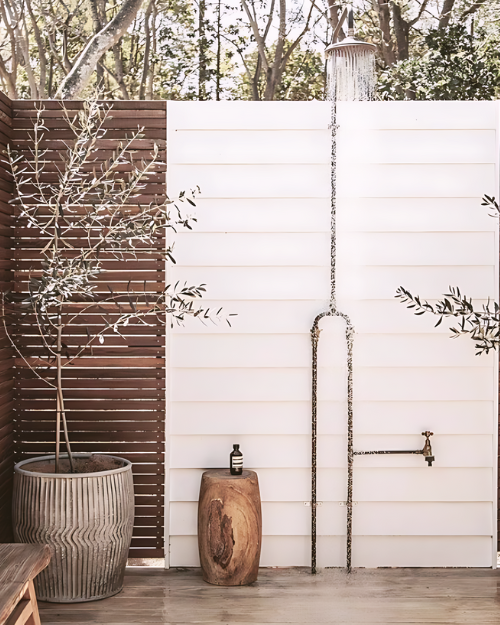 outdoor home shower