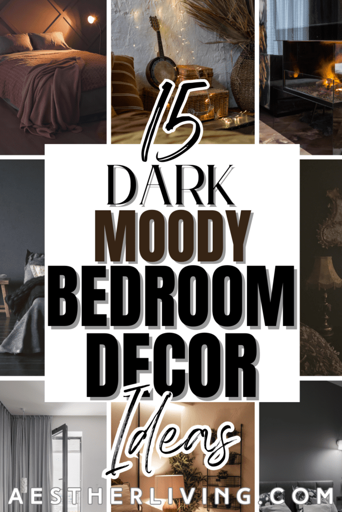 dark moody bedroom decor ideas
