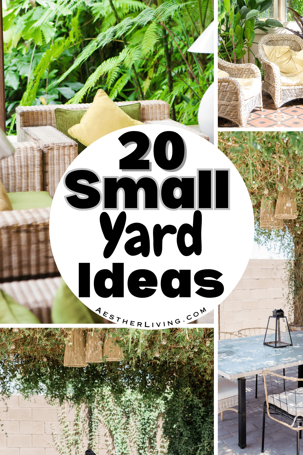 20 Beautiful Backyard Ideas for Small Spaces - Aesther Living