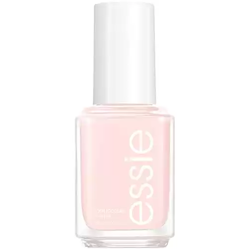 essie Salon-Quality Nail Polish, 8-Free Vegan, Sheer Pale Pink, Ballet Slippers, 0.46 fl oz